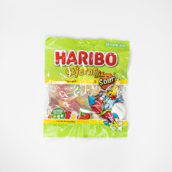 haribo stjernemox sour 120g scaled 1 Snold.dk